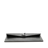 Saint Laurent Croc Embossed Leather Uptown Pouch Secondhand