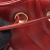 Chanel Paris Cosmopolite Small Chevron Lambskin Bucket Bag Secondhand