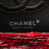 Chanel Small Classic Tweed Charm Double Flap Secondhand