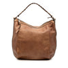 Gucci Leather Bamboo Shoulder Bag Secondhand