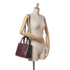 Dior Anselm Reyle Medium Metallic Lambskin Cannage Lady Dior Secondhand