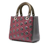 Dior Anselm Reyle Medium Metallic Lambskin Cannage Lady Dior Secondhand