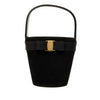 Ferragamo Suede Vara Bow Bucket Bag Secondhand