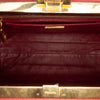 Prada Saffiano Lux Pyramid Frame Top Handle Bag Secondhand