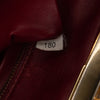 Prada Saffiano Lux Pyramid Frame Top Handle Bag Secondhand