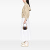Gucci Mini GG Canvas Horsebit Web Chain Shoulder Bag Secondhand