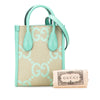 Gucci Mini Jumbo GG Canvas Interlocking G Satchel Secondhand