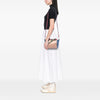 Valentino Mini Leather Colorblock Rockstud Trapeze Satchel Secondhand