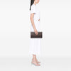 Celine Macadam Coated Canvas Clutch Secondhand
