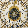 Hermès Les Cles Silk Scarf 90 Secondhand