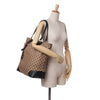 Secondhand Gucci Large GG Canvas GG Charm Tote