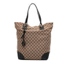 Secondhand Gucci Large GG Canvas GG Charm Tote