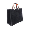 Fendi Medium Zucca Sunshine Shopper Canvas Tote Secondhand