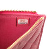 Chanel CC Quilted Caviar Flat Phone Case Wallet Pouch Secondhand
