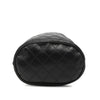 Chanel Quilted Lambskin Drawstring Chain Bucket Bag Secondhand