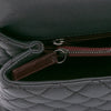 Chanel Large Quilted Caviar Coco Top Handle Bag Secondhand