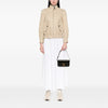 Celine Shiny Calfskin Triomphe Claude Shoulder Bag Secondhand