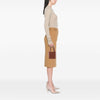 Celine Calfskin Cuir Triomphe Cube Handbag Secondhand