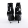 Saint Laurent Paris Opium Patent leather Ankle Boots in Black AU484171 , Size 37.5 EU Secondhand
