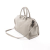 Saint Laurent Paris Baby Cabas Leather 2Way Handbag in Gray 424869 Secondhand