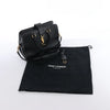 Saint Laurent Paris Baby Cabas Leather Handbag in Black 372087 Secondhand