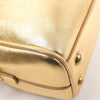Saint Laurent Paris Baby Duffle Leather 2Way Handbag in Gold 330958 Secondhand