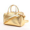Saint Laurent Paris Baby Duffle Leather 2Way Handbag in Gold 330958 Secondhand