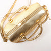 Saint Laurent Paris Baby Duffle Leather 2Way Handbag in Gold 330958 Secondhand