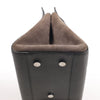 Secondhand Saint Laurent Cabas Rive Gauche Leather x Suede 2Way Handbag in Dark Gray 436620