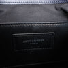 Saint Laurent Paris College Monogramme Leather Chain Handbag in Navy Blue 392738 Secondhand