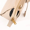 Saint Laurent Paris Downtown Cabas Leather & Suede 2Way Handbag in Beige 635346 Secondhand