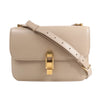 Saint Laurent Paris Carre Leather Shoulder bag in Beige 633214 Secondhand