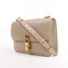 Saint Laurent Paris Carre Leather Shoulder bag in Beige 633214 Secondhand