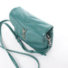 Saint Laurent Paris Loulou Puffer Leather Chain Crossbody Bag in Green 467072 Secondhand