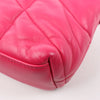 Saint Laurent Paris Loulou Puffer Leather Chain Shoulder Bag in Pink 620333 Secondhand