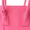 Saint Laurent Paris Sac de Jour Leather Handbag in Pink 324823 Secondhand
