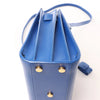 Saint Laurent Paris Sac de Jour Nano Leather 2Way Handbag Blue 340778 Secondhand