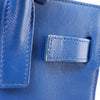Saint Laurent Paris Sac de Jour Nano Leather 2Way Handbag Blue 340778 Secondhand