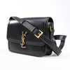 Saint Laurent Paris Solferino Leather Shoulder bag in Black 634305 Secondhand