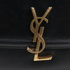 Saint Laurent Paris Solferino Leather Shoulder bag in Black 634305 Secondhand