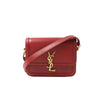 Saint Laurent Paris Solferino Leather Crossbody bag in Red 634306 Secondhand