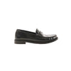 Saint Laurent Paris YSL Monogram Le Loafer Leather in Black, Size 40 EU Secondhand