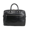 Saint Laurent Paris Sac de Jules Mock Croc Handbag in Black 480586 Secondhand