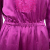 Secondhand Yves Saint Laurent Embroidered Long Dress - '10s