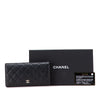 Chanel CC Quilted Caviar Long Wallet Secondhand