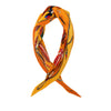 Hermès Les Folies du Ciel Plisse Silk Scarf 140 Secondhand
