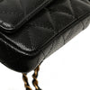 Secondhand Chanel Quilted Caviar Twist Your Buttons Flap Chain Belt Bag