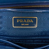 Prada Medium Saffiano Vernice Galleria Double Zip Satchel Secondhand