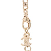 Chanel Gold Plated Crystal Hearts Choker Necklace Secondhand