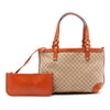 Gucci Small Diamante Canvas Craft Tote Secondhand